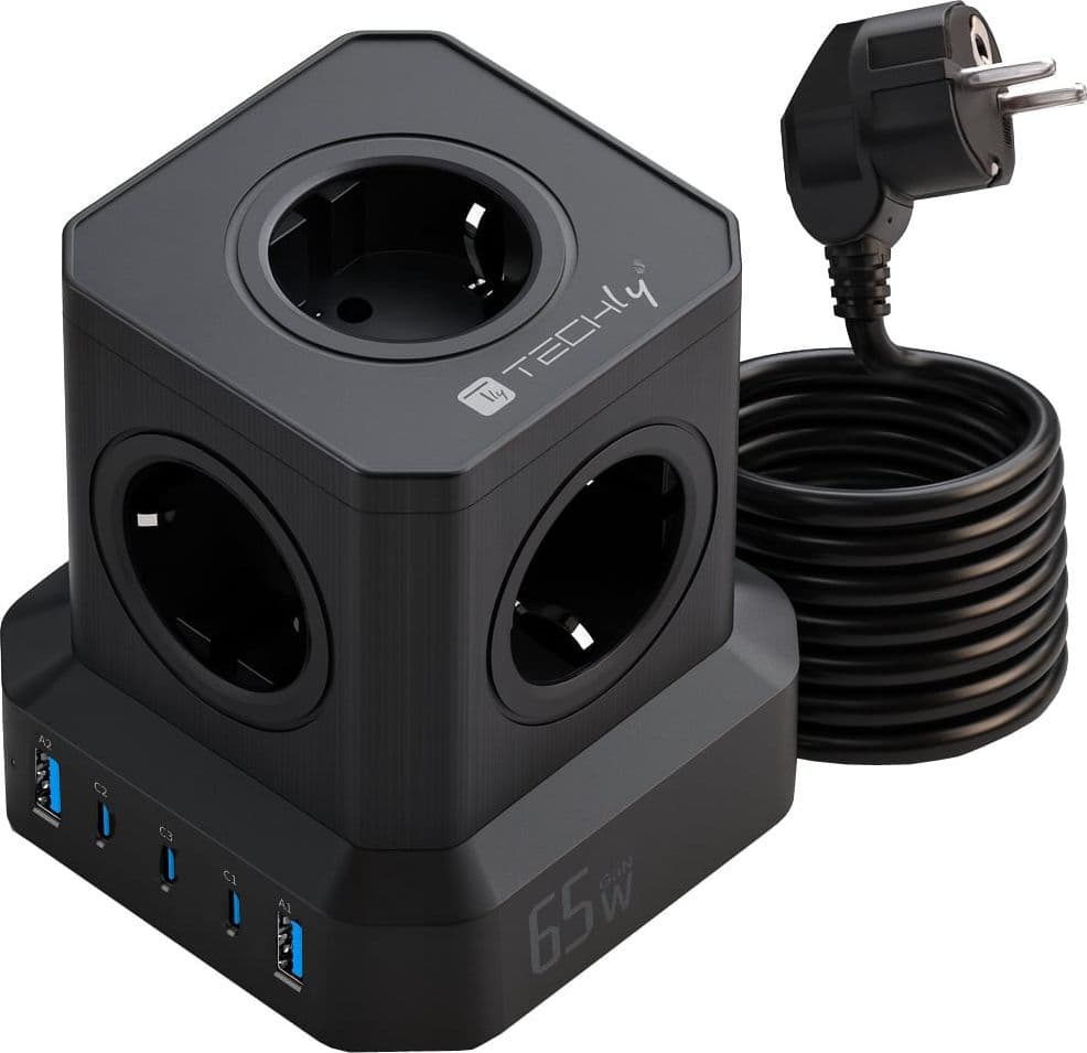 Multipresa da Tavolo USB Cube 5p 2xUSB-A 3xUSB-C&trade - 14