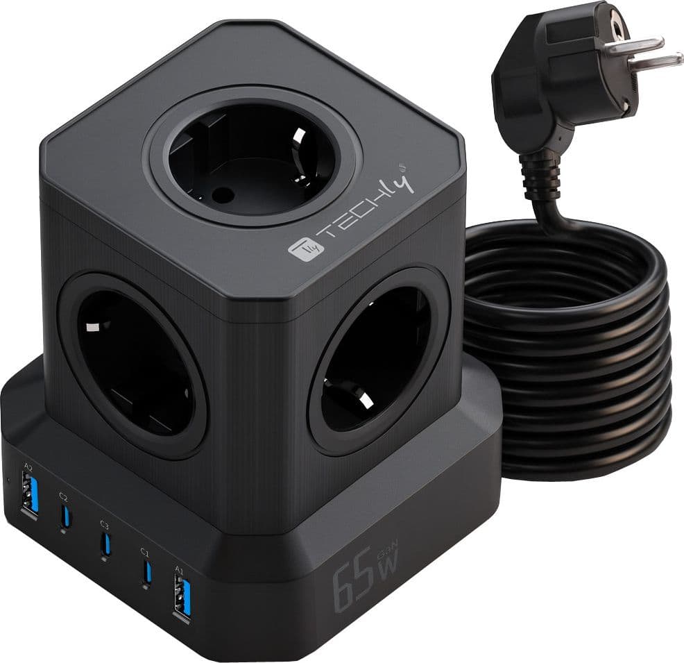 Multipresa da Tavolo USB Cube 5p 2xUSB-A 3xUSB-C&trade - 17