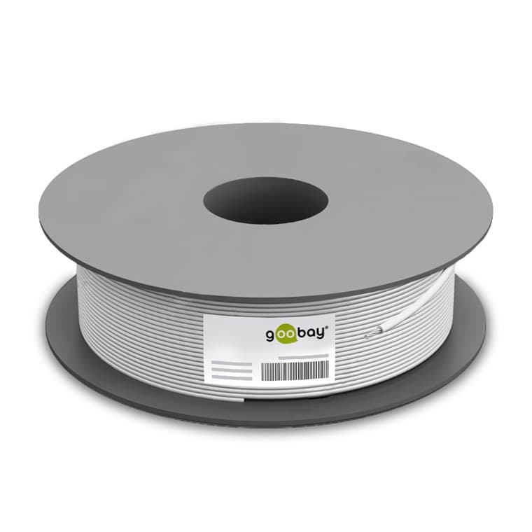 Cavo Coassiale SAT 100 dB Doppia Schermatura CCS 100m - 9