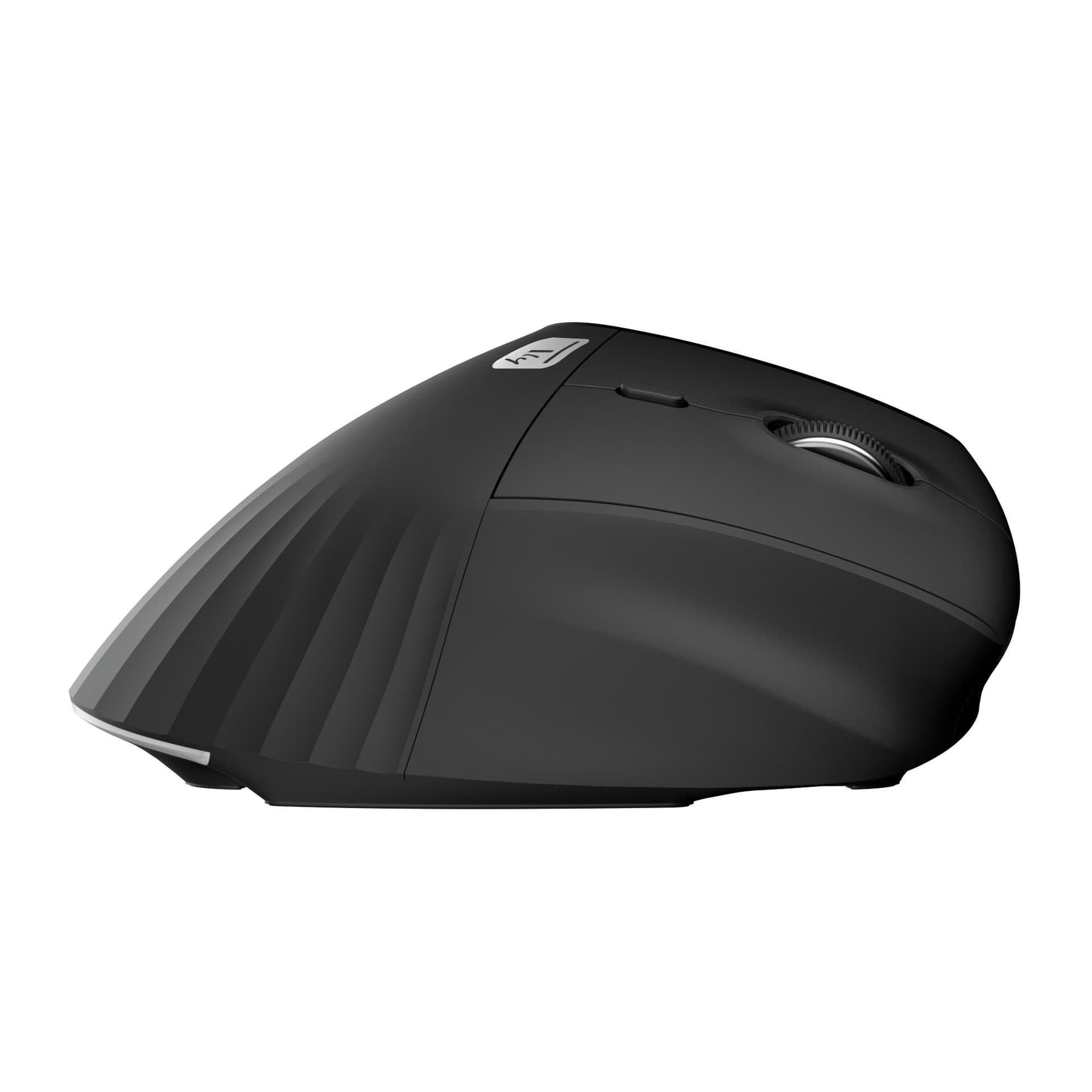 Mouse Ergonomico RGB Wireless + USB 2.4G Nero - 5