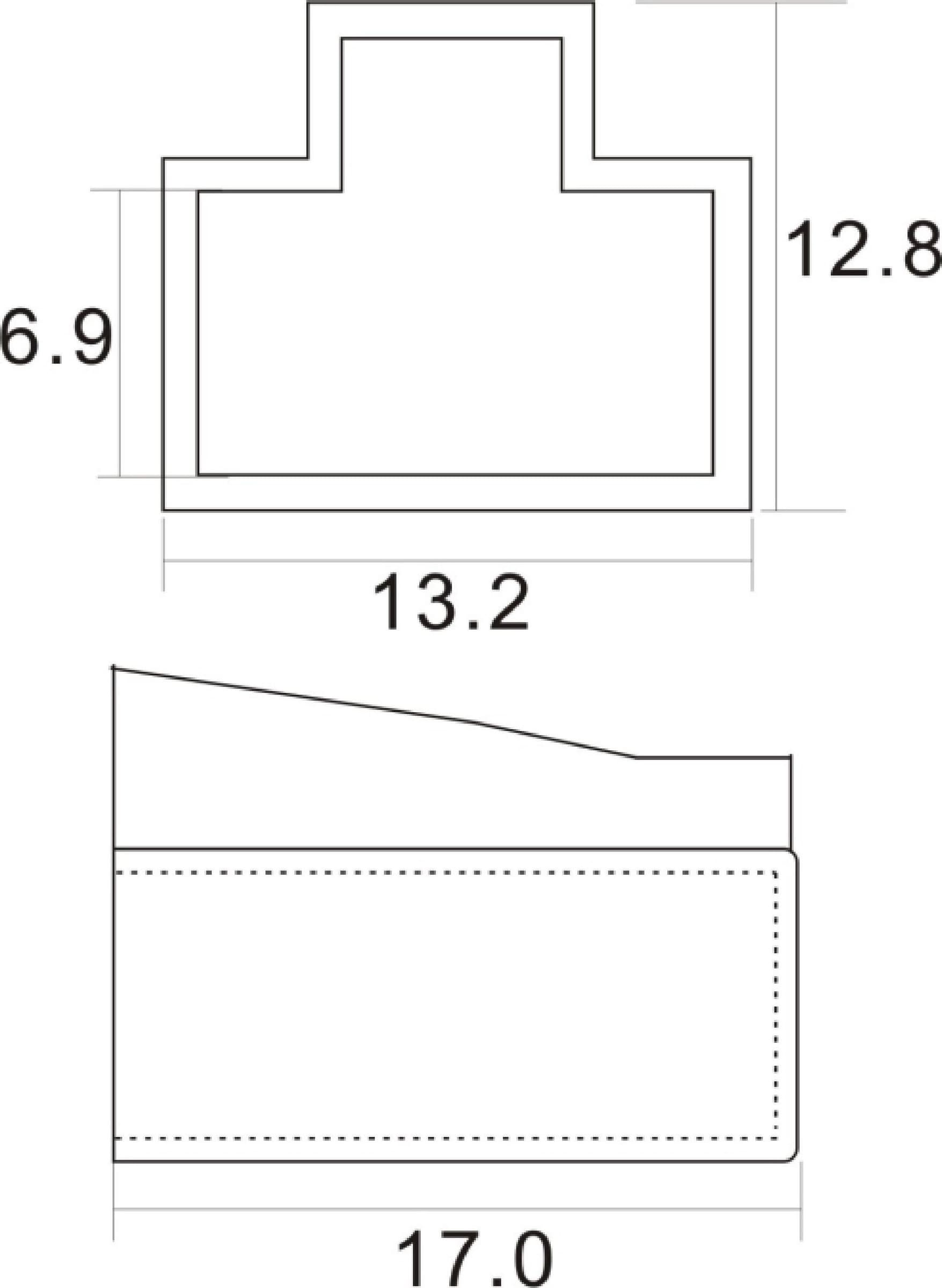 Tappo Parapolvere per RJ45 Nero 10pz - 5