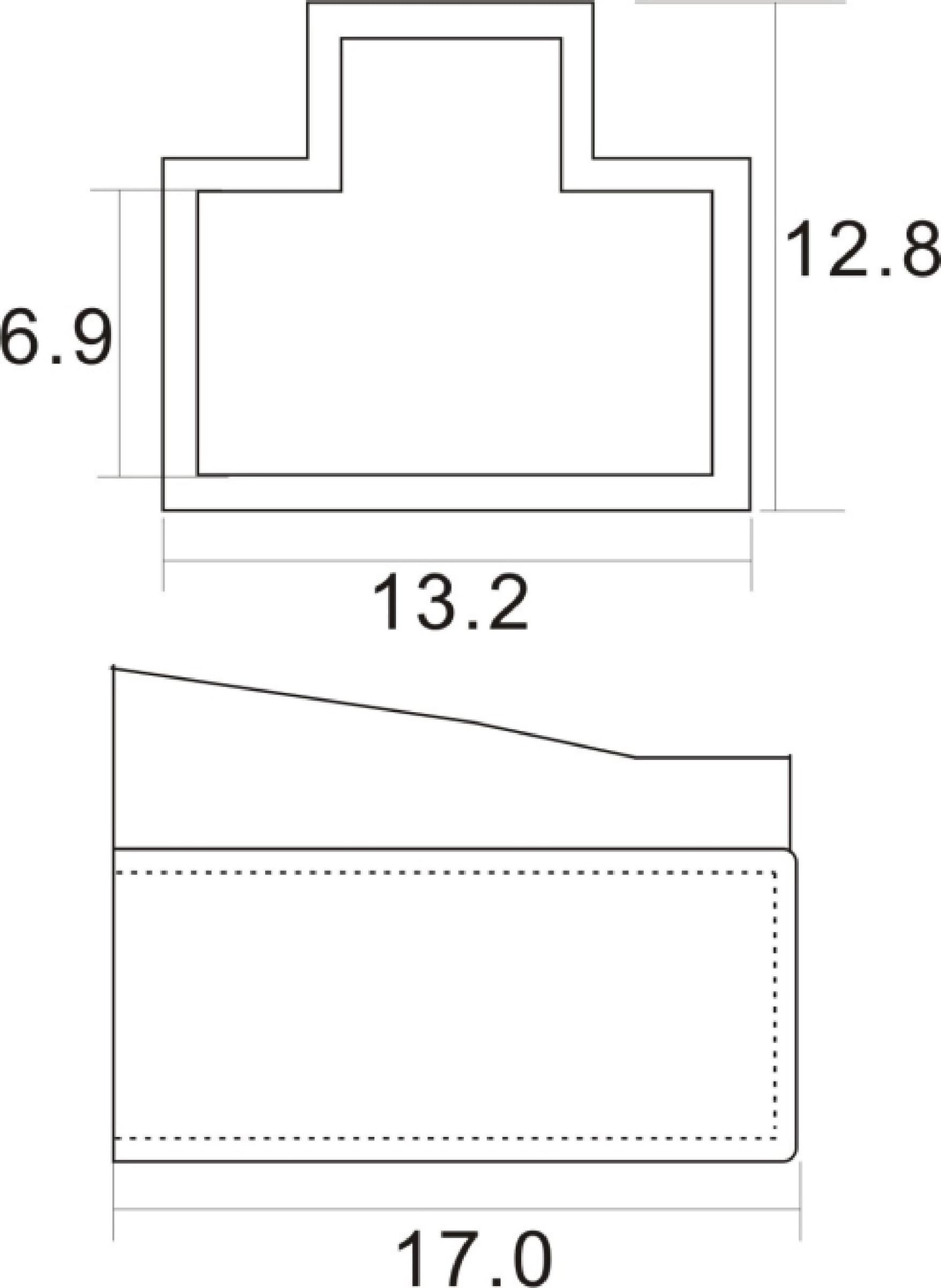 Tappo Parapolvere per RJ45 Nero 10pz - 7