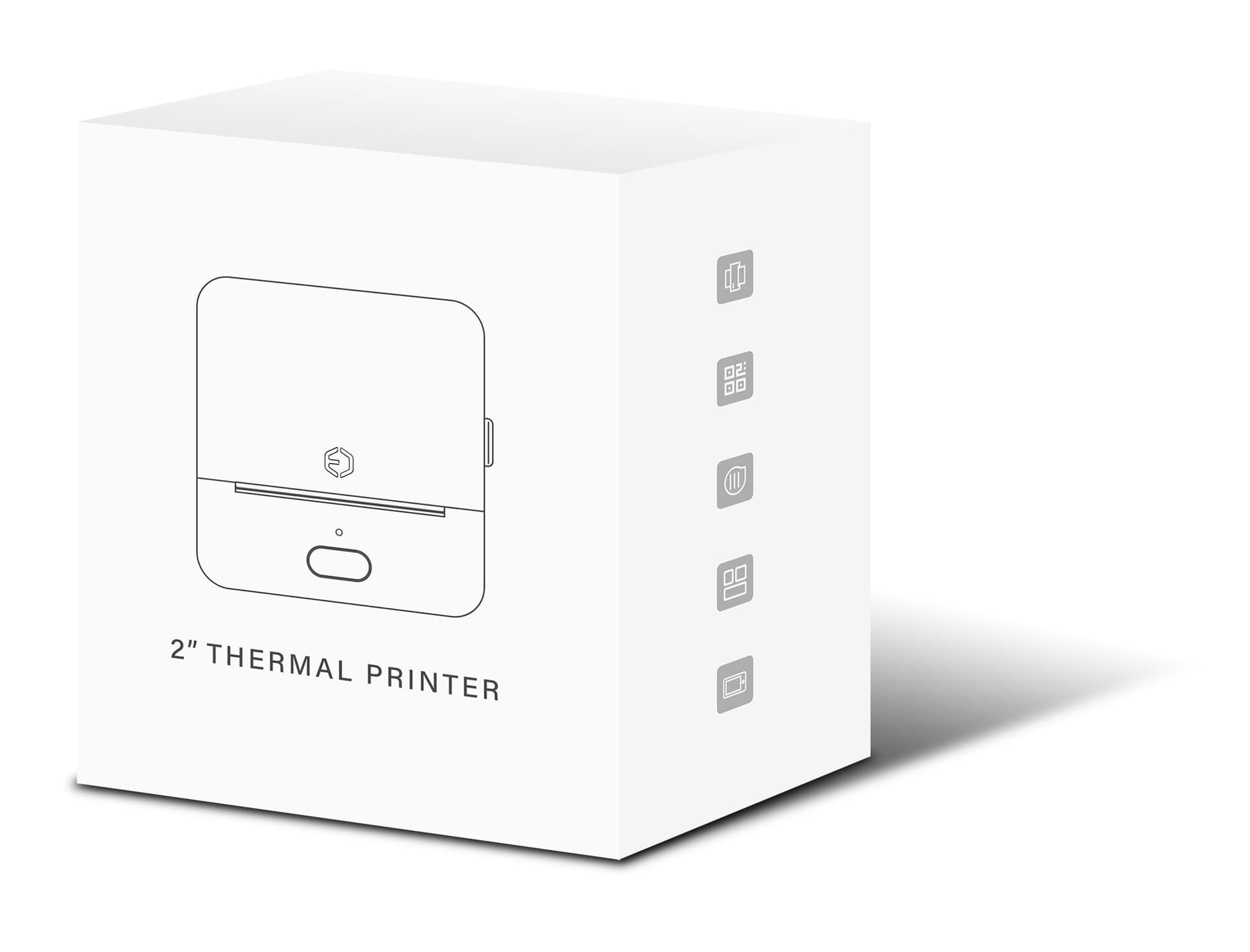 Mini Etichettatrice Stampante Termica Bluetooth Portatile Ricarica USB-C&trade - 2