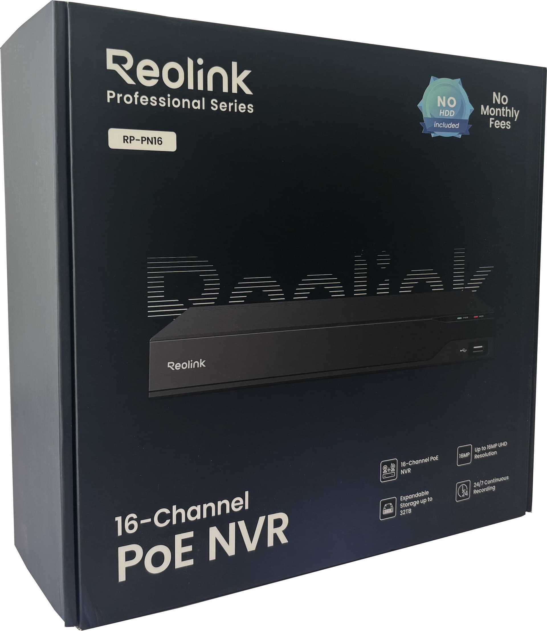 Videoregistratore NVR 16CH 16 MP Fino a 32TB con HDMI e VGA, RP-PN16 - 13