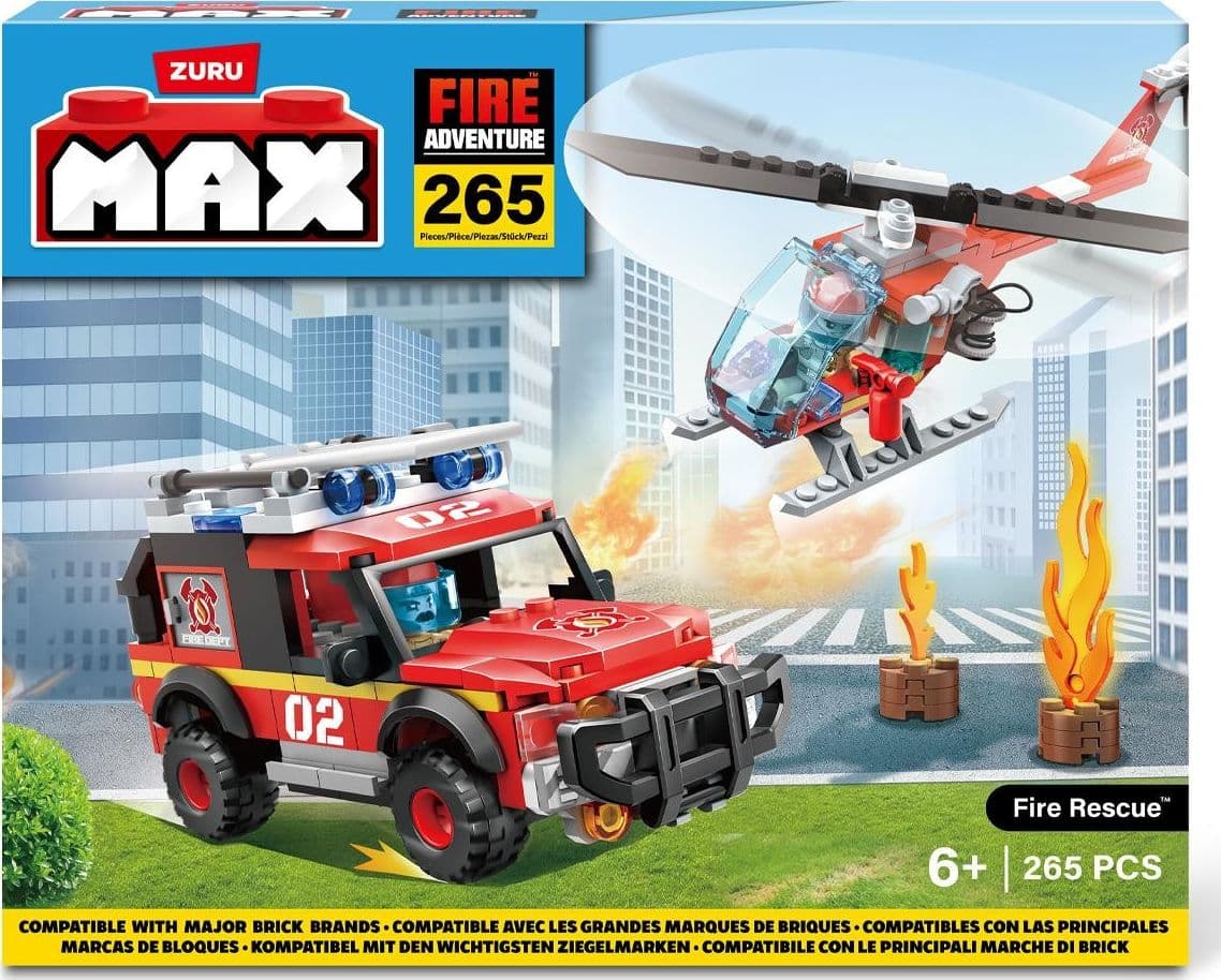 Max Pompieri 2 Veicoli Emergenza 265pz - 2