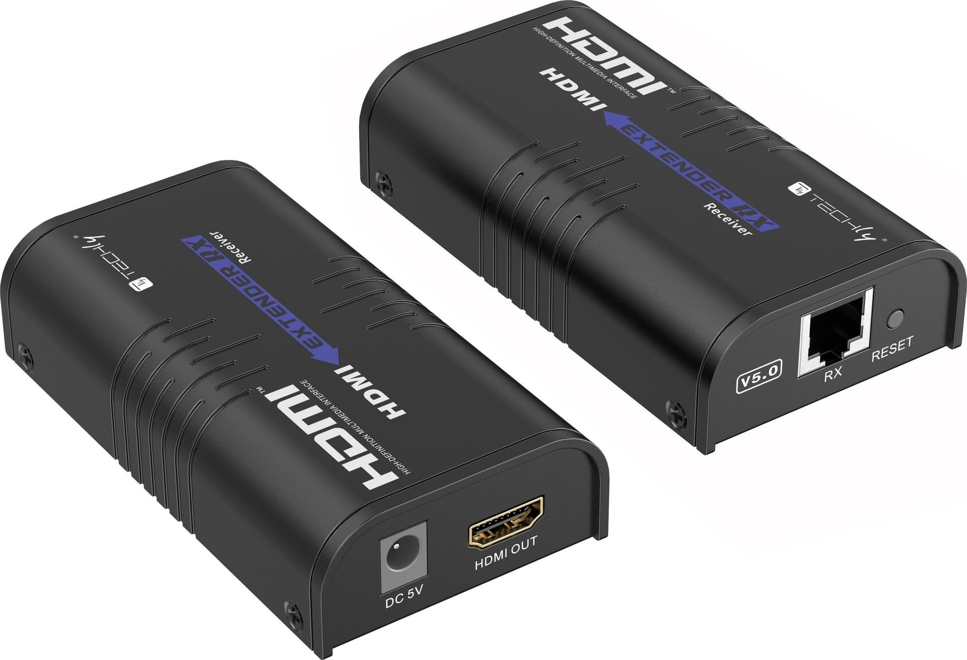 Ricevitore Aggiuntivo per Extender/Splitter HDMI su Cavo Cat.6 1080p@60Hz fino a 120m v5.0 - 4