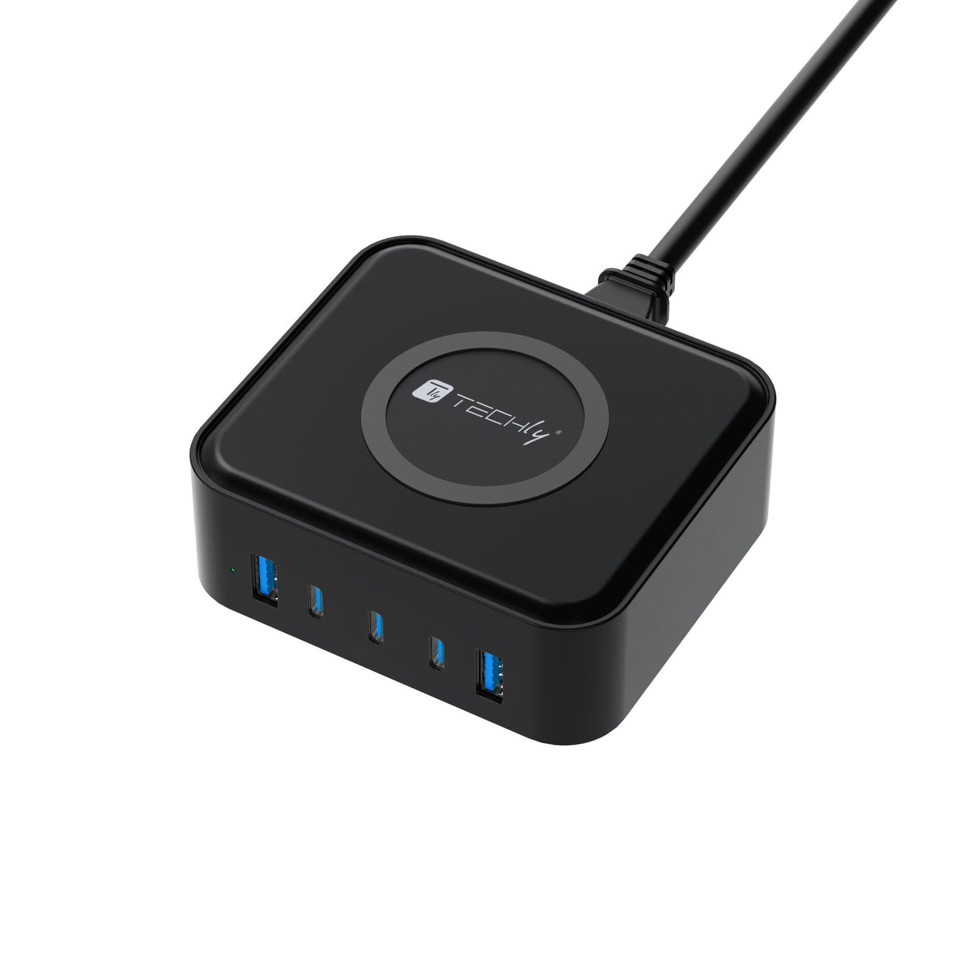 Stazione di Ricarica Wireless 65W 3xUSB-C&trade e 2xUSB-A - 3