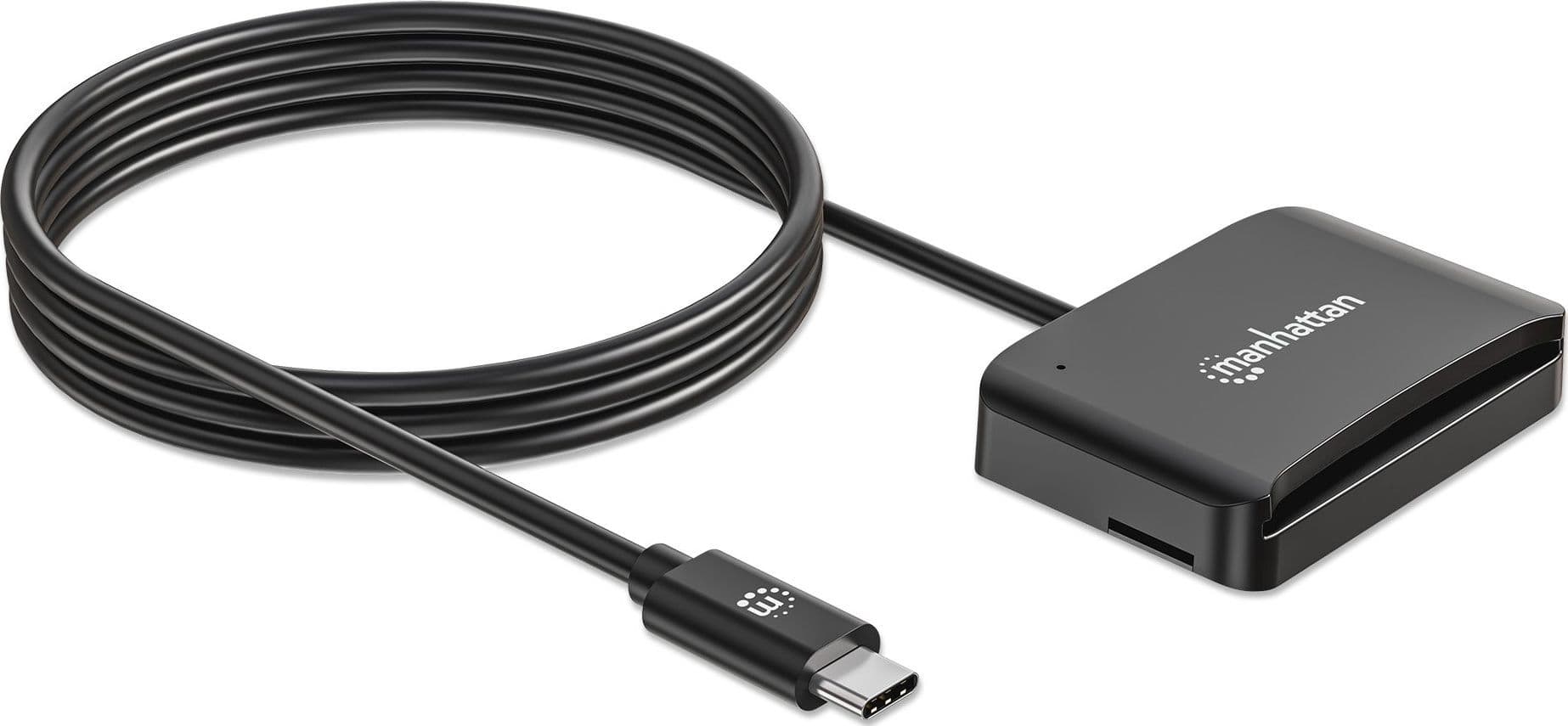 Lettore di Smart Card USB-C&trade con Slot per MicroSD - 3