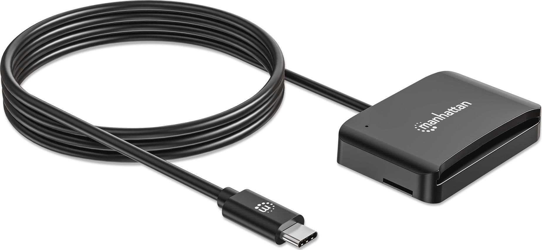 Lettore di Smart Card USB-C&trade con Slot per MicroSD - 7