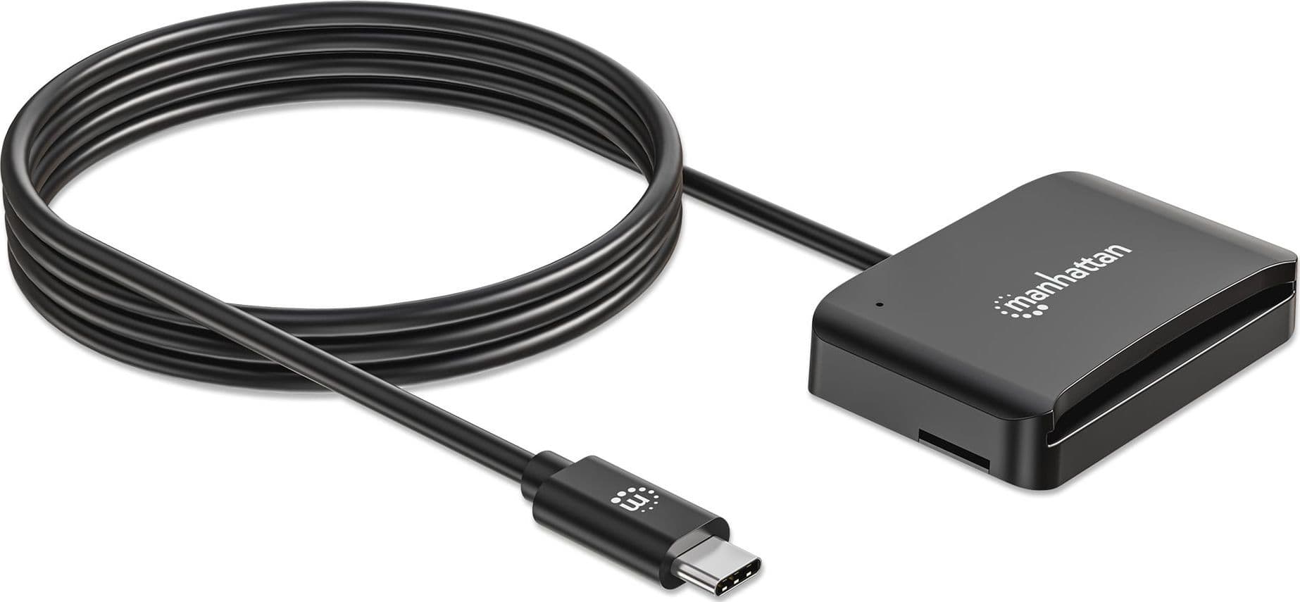 Lettore di Smart Card USB-C&trade con Slot per MicroSD - 10