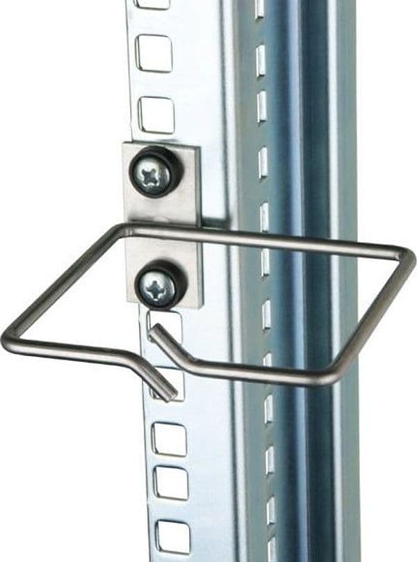 Anello Passacavi Laterale 80x80 mm in Metallo per Armadi Rack - 2