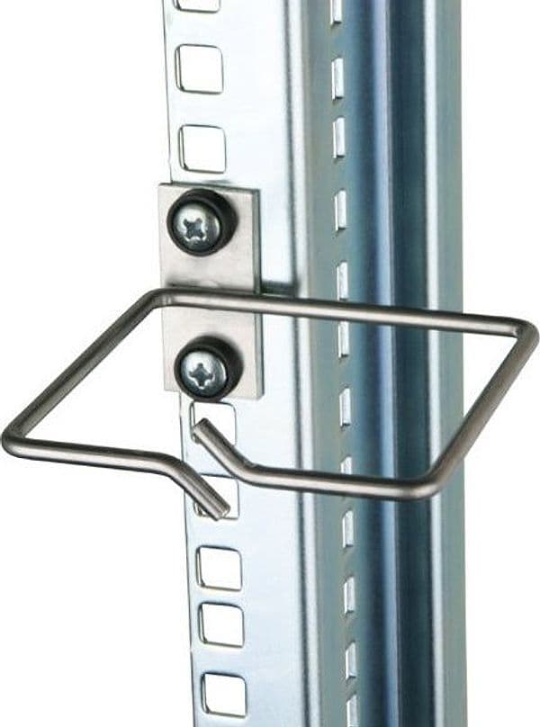 Anello Passacavi Laterale 80x80 mm in Metallo per Armadi Rack - 6