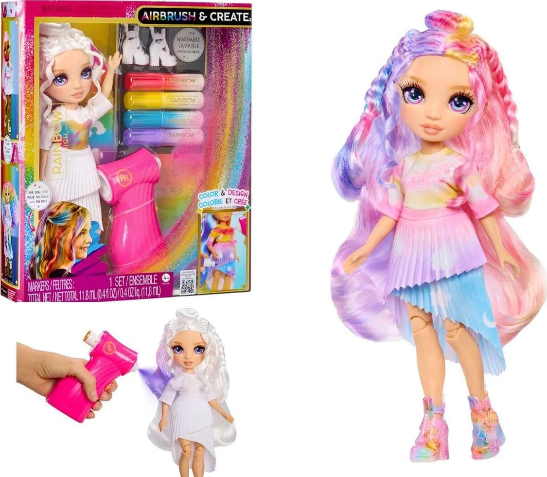 Rainbow High Air Brush e Create Fashion Dolls