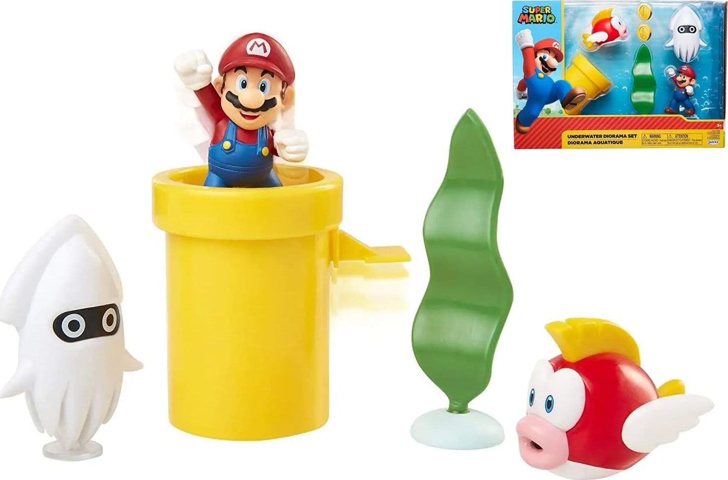 Super Mario Diorama Set Subacqueo - 2
