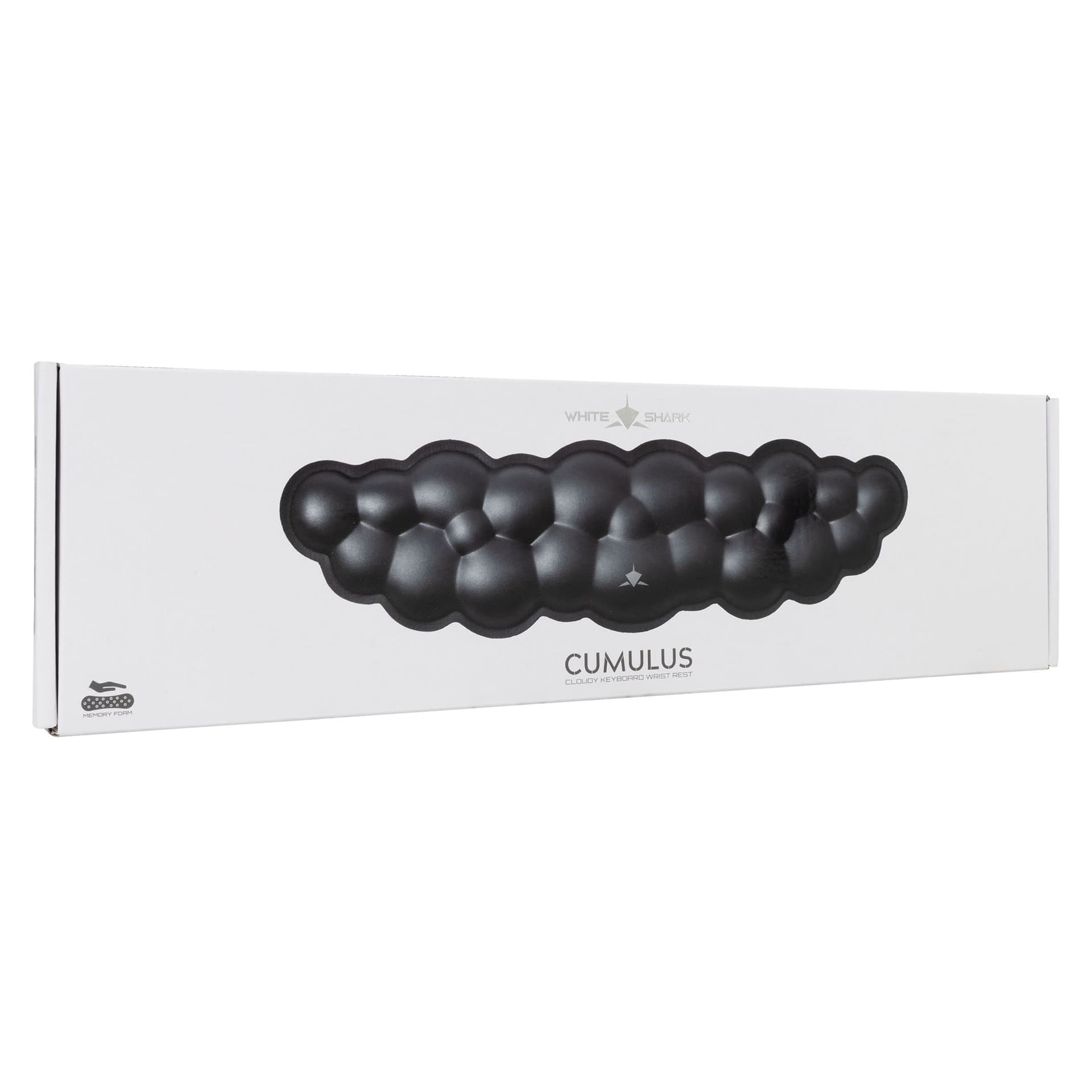 Cuscinetto Poggiapolsi in Memory Foam Nuvola da Tastiera Cumulus Nero - 8