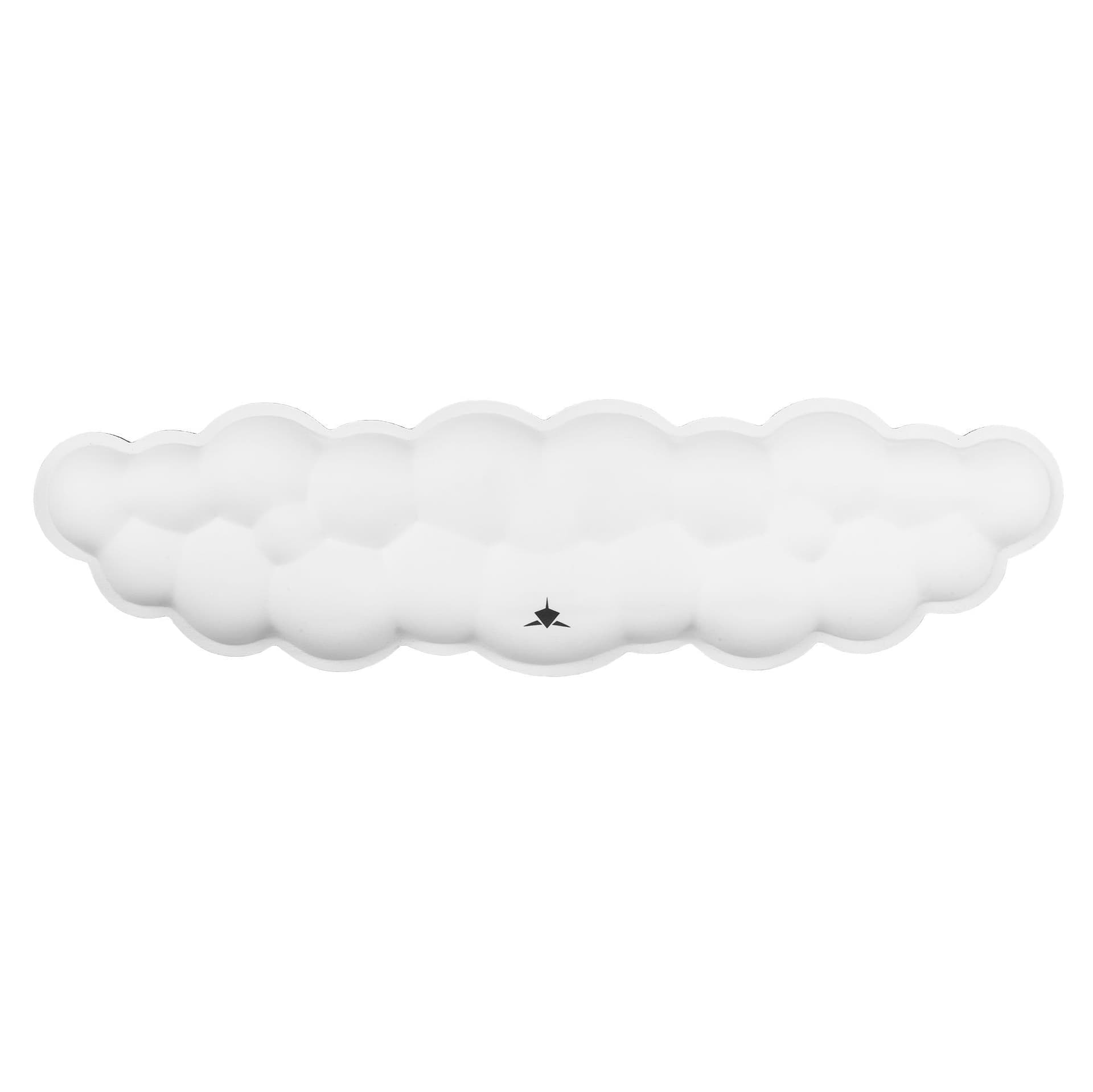 Cuscinetto Poggiapolsi in Memory Foam Nuvola da Tastiera Cumulus Bianco - 3