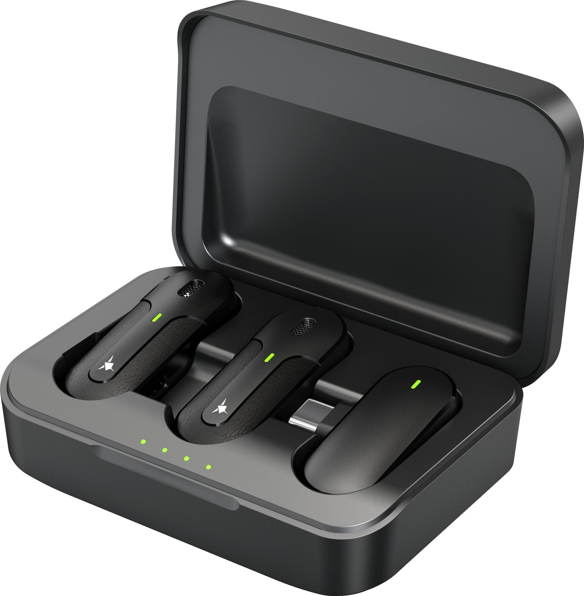 Set 2 Mini Microfoni Lavalier Wireless con Ricevitore USB-C&trade e Custodia di Ricarica, IKORO - 11