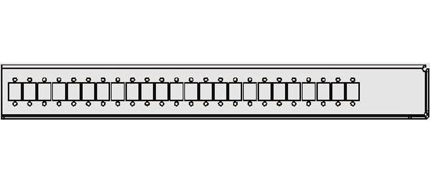 Cassetto ottico 19'' Pivot con Piastra Frontale per 24 LC Duplex/24 SC Simplex/24 E2000&reg Simplex, Nero - 7