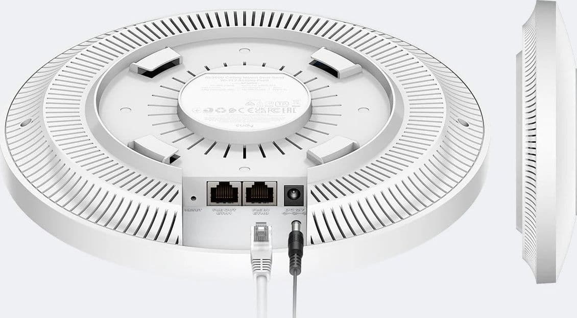 Punto di Accesso Wireless WiFi 7 BE3600, Porta 2.5G, Mesh, a Muro/Soffitto, AP3600 - 4