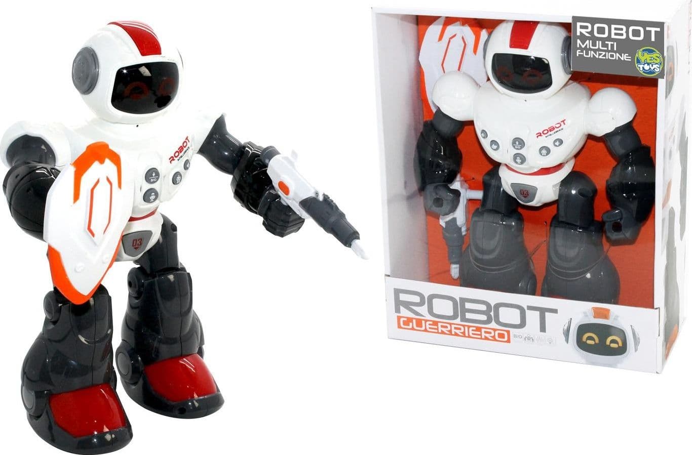 Robot Guerriero luci e suoni