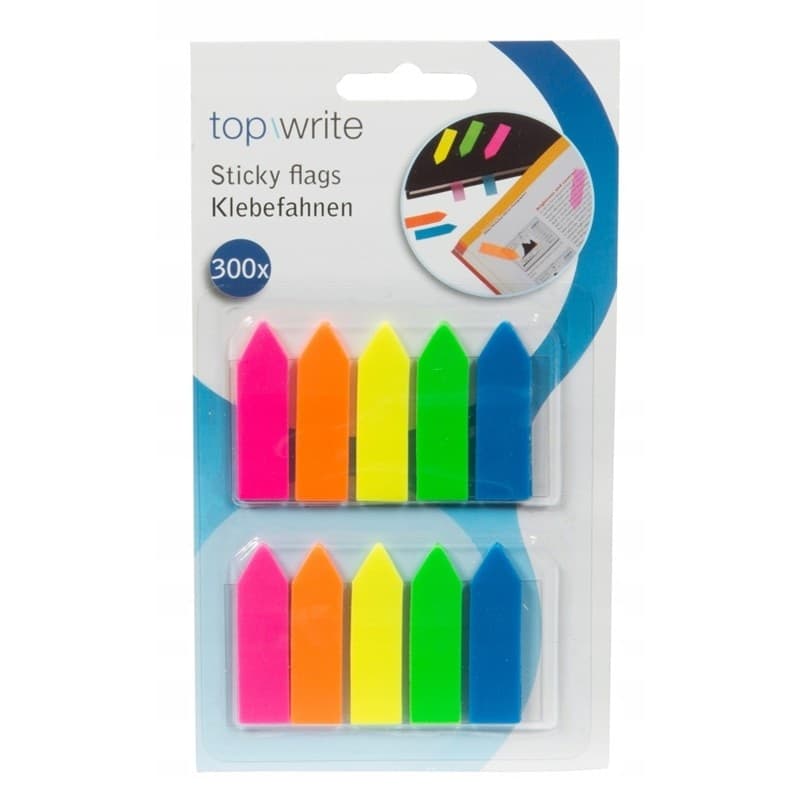 Topwrite - Indexing tabs / sticky notes Arrows 300pcs. - 2