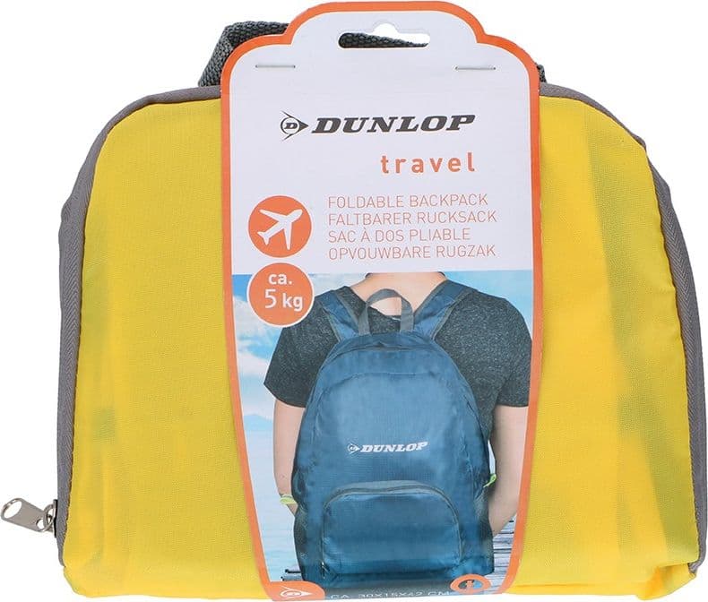 Dunlop - Folding backpack (yellow) - 6
