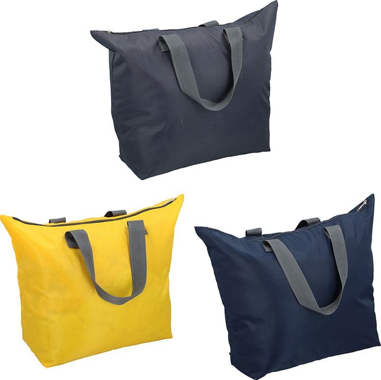 Dunlop - Travel bag, foldable hand luggage (yellow) - 3