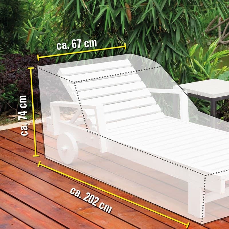 Kinzo - Garden deckchair cover (Green) - 5