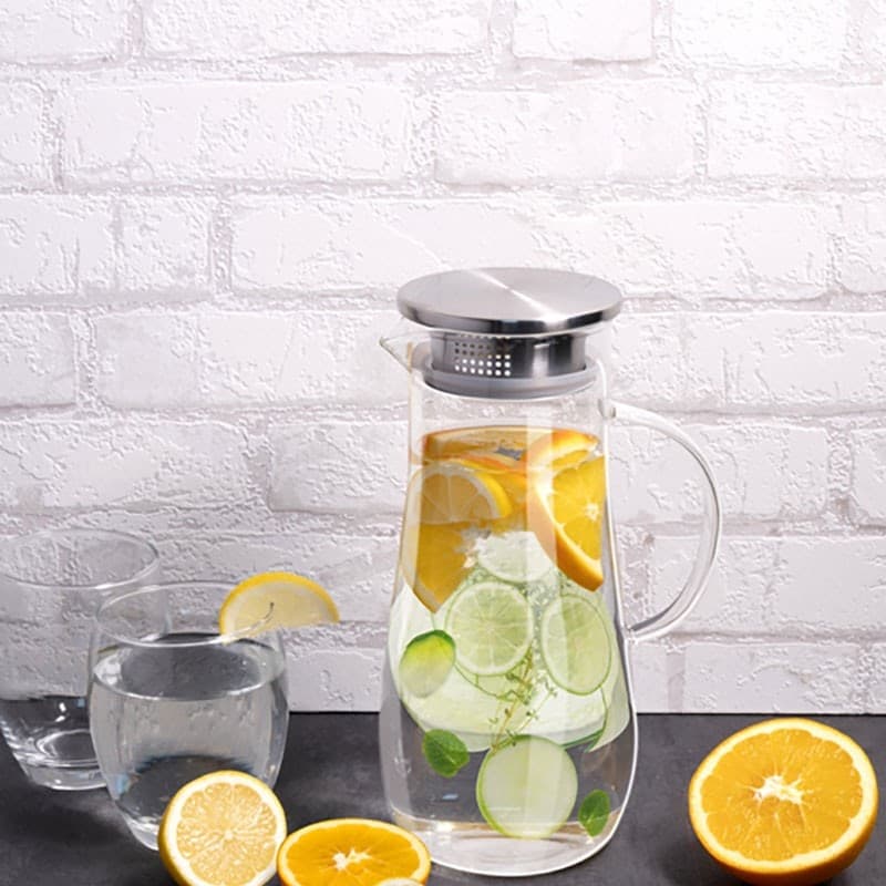 Alpina - Carafe with handle in borosilicate glass 1.4 l - 16