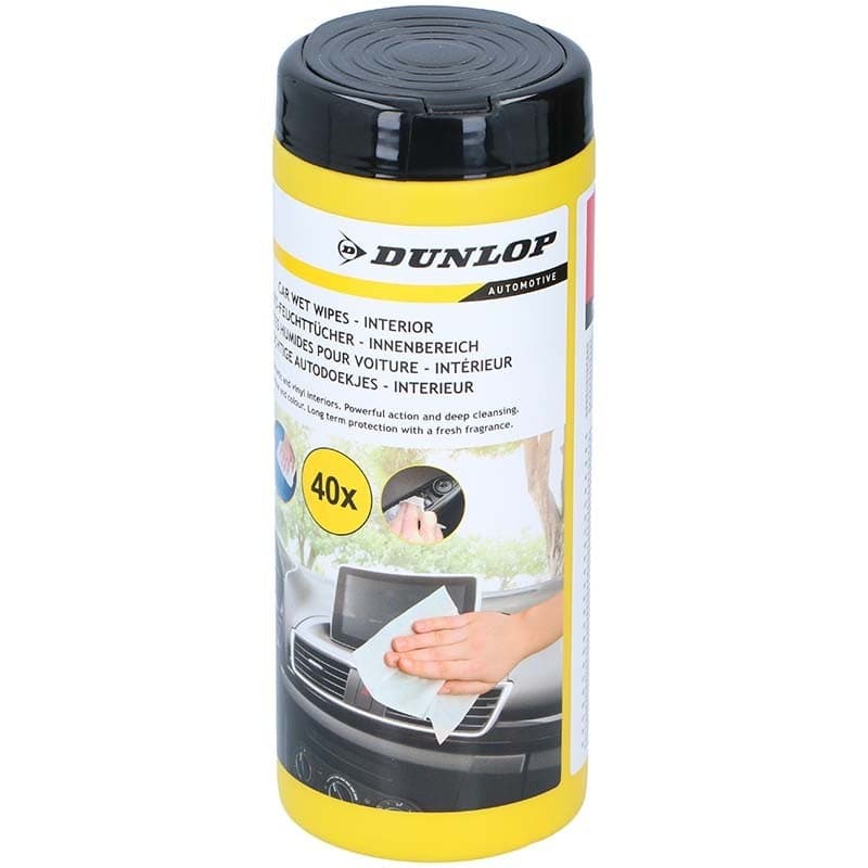 Dunlop - moist wipes for car cockpit care (40 pcs.) - 3