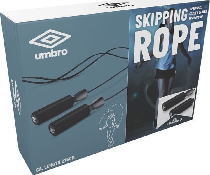 Umbro - Exercise skipping rope 275 cm (Black) - 2