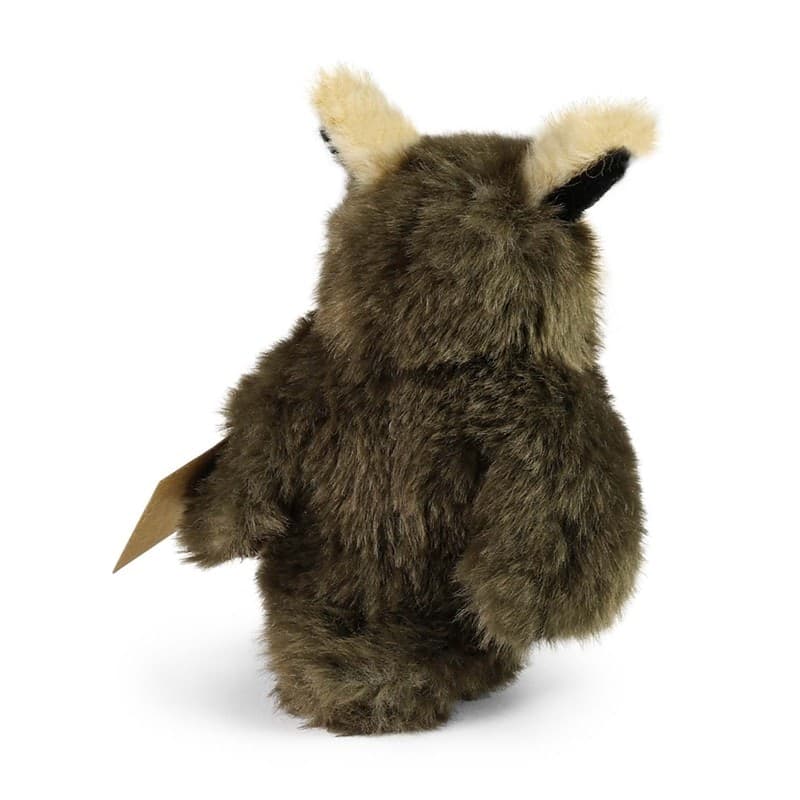 Rappa - Plush Realistic Toy Owl 13 cm Eco-Friendly - 8