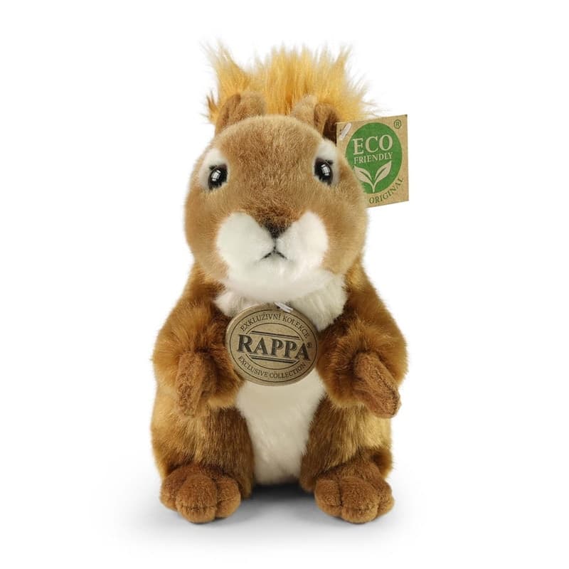 Rappa - Plush Realistic Toy Squirrel 20 cm Eco-Friendly - 2