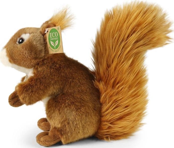 Rappa - Plush Realistic Toy Squirrel 20 cm Eco-Friendly - 3