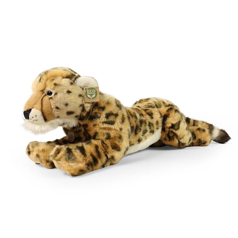 Rappa - Plush Realistic Toy Lying Cheetah 48 cm Eco-Friendly - 6