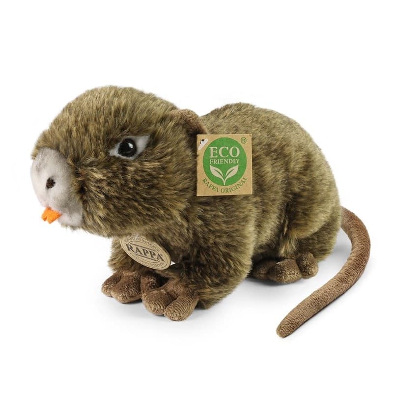 Rappa - Plush Realistic Toy Nutria 27 cm Eco-Friendly - 5