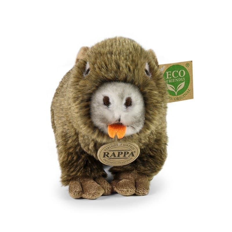 Rappa - Plush Realistic Toy Nutria 27 cm Eco-Friendly - 6