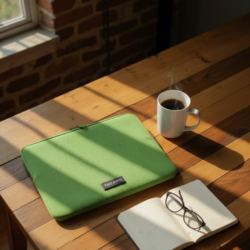 Tucano Colore2 - Sleeve for MacBook Air 13” / Pro 13" / Laptop 12” (green) - 8