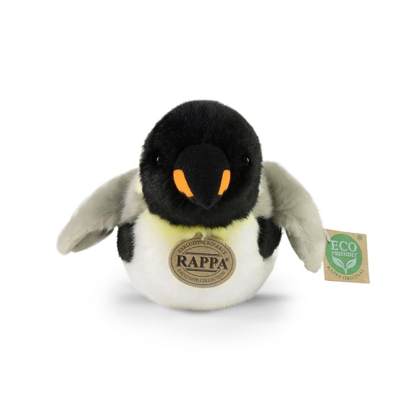 Rappa - Plush Realistic Toy Lying Penguin 28cm Eco-Friendly - 2