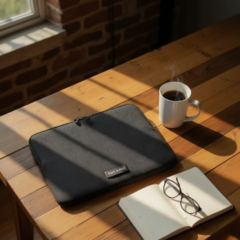 Tucano Colore2 - Sleeve for MacBook Air 13” / Pro 13" / Laptop 12” (black) - 8