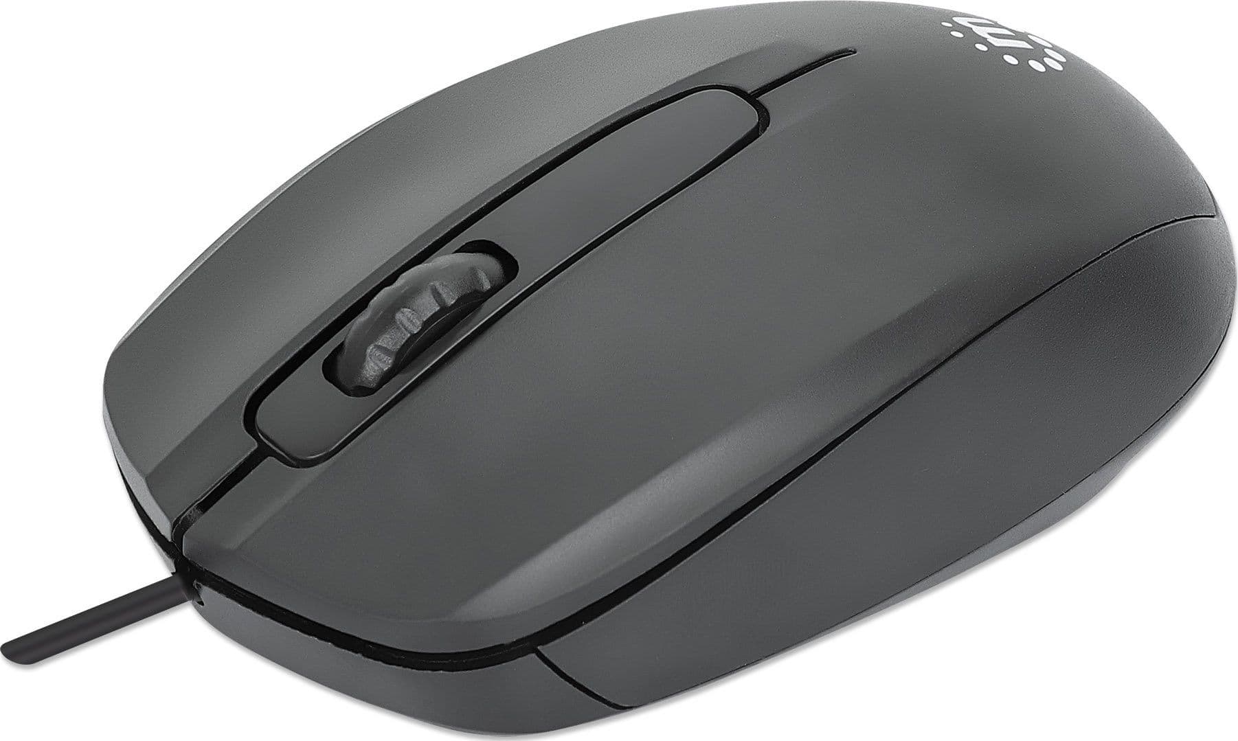 Mouse Ottico USB 1000 Dpi Nero, Confort II - 3