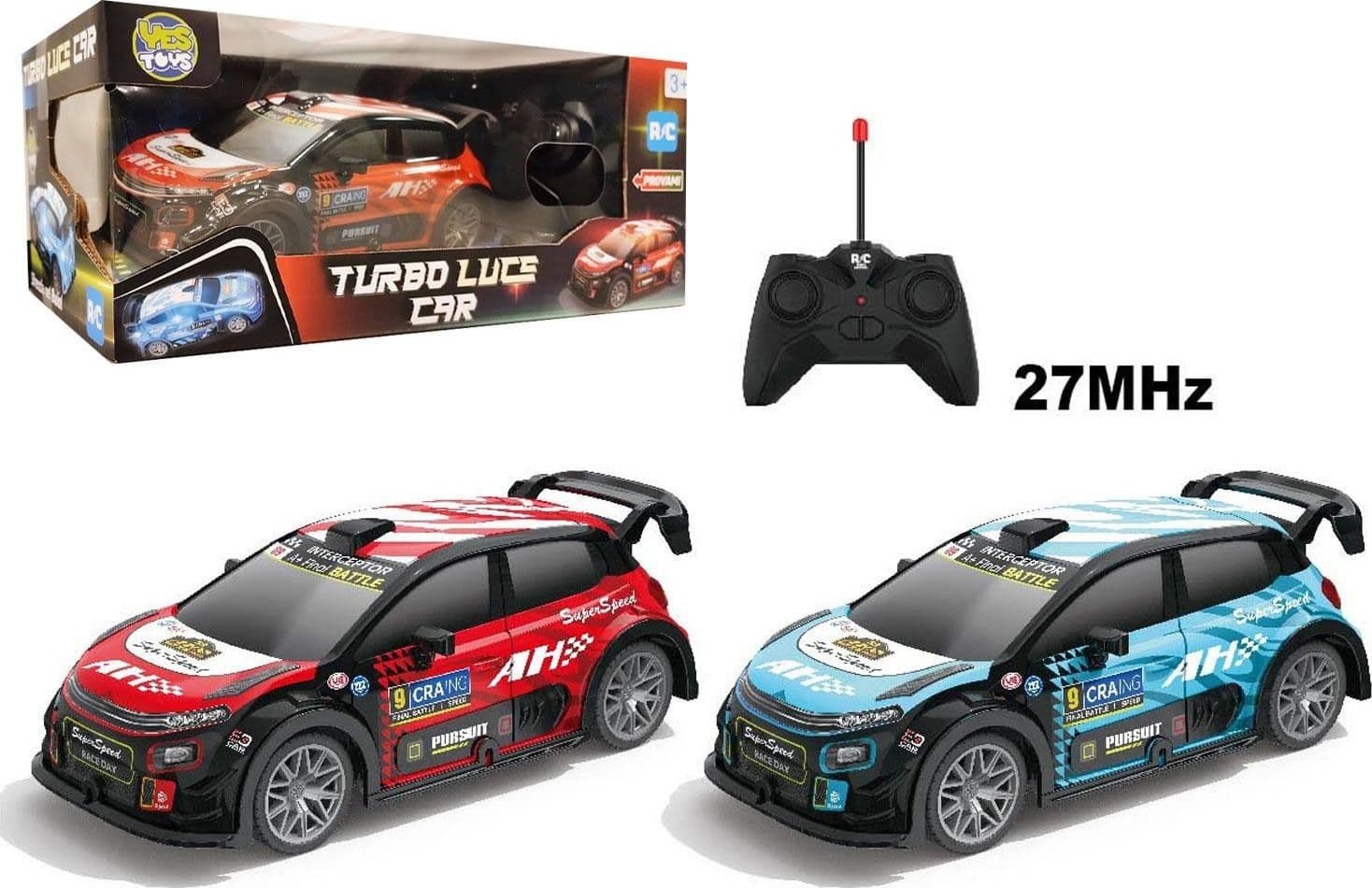 Auto Rally R/C Effetti di Luce