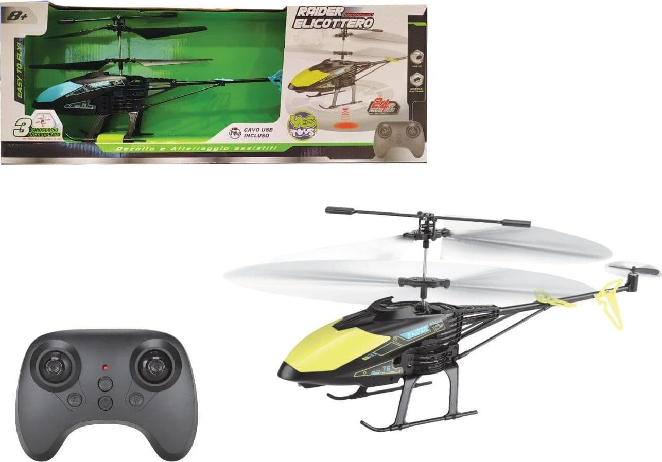 Elicottero Raider 28cm R/C con Stabilizzatore