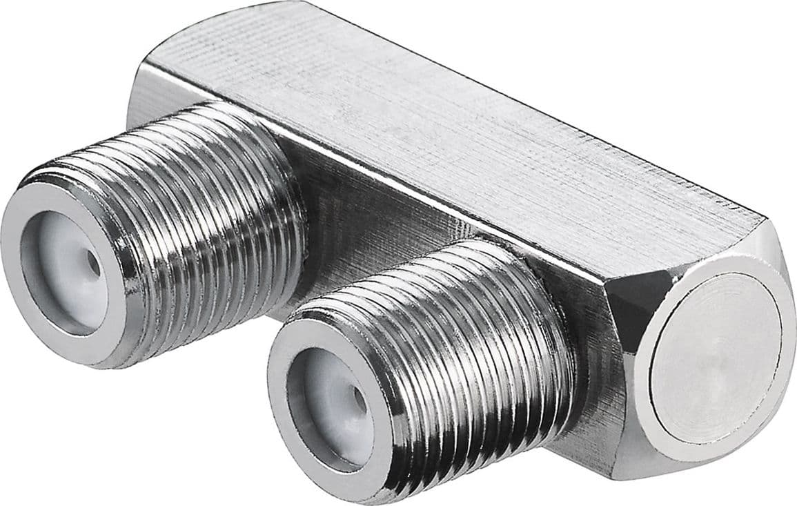 Connettore Coassiale F a U, F/F - 2