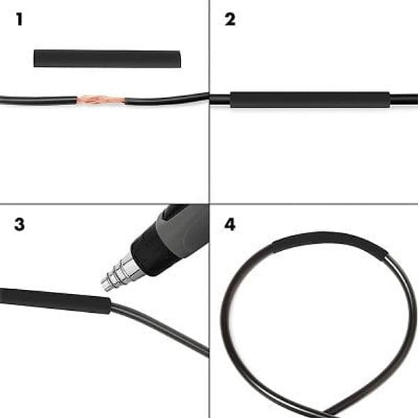 Set 800 Tubi Colorati Guaina Termorestringente per Isolamento Cavi - 4