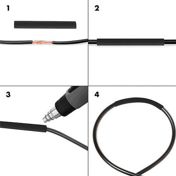 Set 800 Tubi Colorati Guaina Termorestringente per Isolamento Cavi - 10