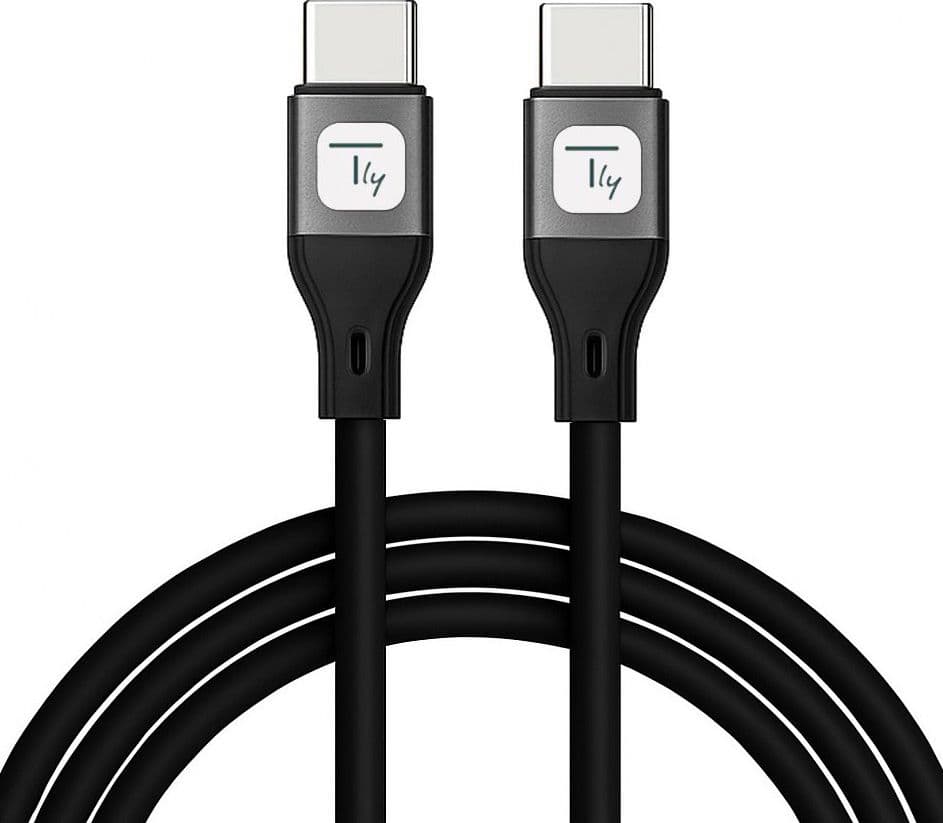Cavo USB-C&trade Maschio/Maschio USB 2.0 in Silicone 1m Nero - 6