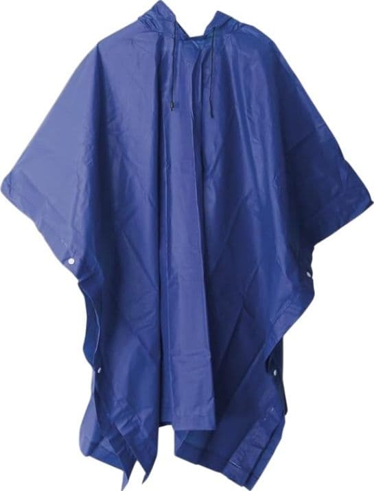 Lifetime - Rain Poncho / Cape 130x100 cm (Blue) - 6