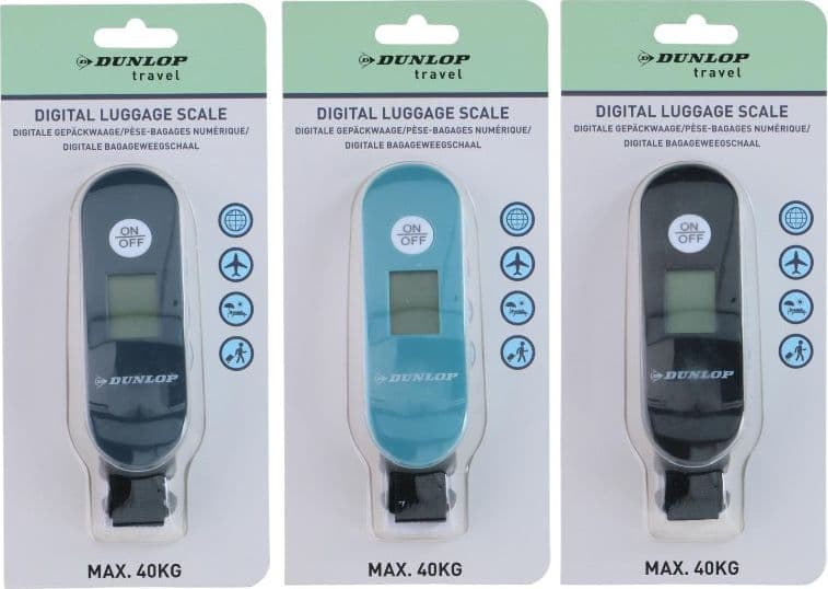 Dunlop - Digital luggage scale up to 40 kg (Navy) - 4