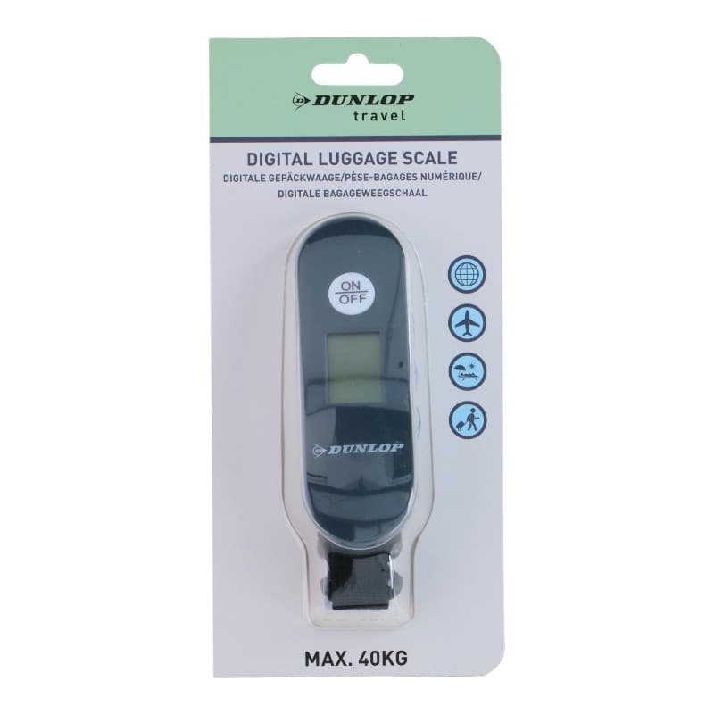 Dunlop - Digital luggage scale up to 40 kg (Navy) - 6